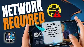 Fix Network Required in FIFA Mobile iPhone | You Must Connect To The Internet To Play FIFA Mobile