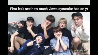 Dynamite has crossed 2B views already? 😱 YouTube deleting views?