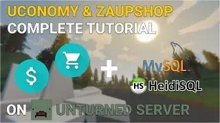 Complete Uconomy & ZaupShop Tutorial for Unturned Servers in 2024