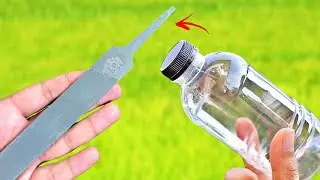 The Secret's Out !! Never Throw Away Plastic Bottles Again! Razor Sharp