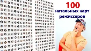 Мы собрали 100 натальных карт режиссеров. Какого знака больше?