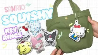 DIY Sanrio Characters Squishy Keyrings [Free Printables]