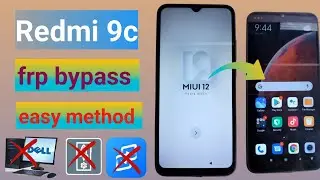 Redmi 9c frp bypass without pc |Redmi miui 12 frp bypass | easy trick 😉