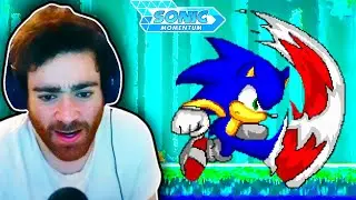 Epic Combat Moves in This 2D Sonic Fan Game!