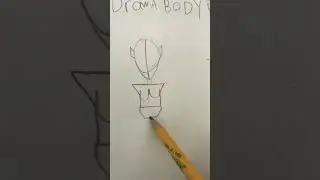 How to draw a body by me!