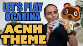 Animal Crossing: New Horizons Theme - Ocarina Tutorial with Tabs & Sheet Music!