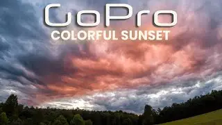 GoPro Hero 12 Time Lapse | An Early June Sunset