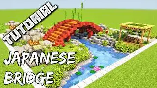 How To Build A Japanese Bridge | Minecraft Tutorial