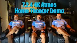 4K Atmos Home Theater Demo Tour - Short Video