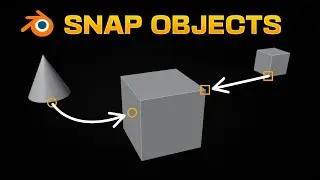 Fastest Way to SNAP Objects in Blender