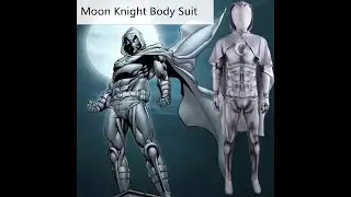 Moon Knight Body Suit Spandex Cosplay Costume Takerlama