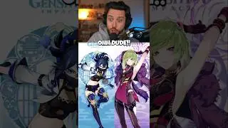 When Genshin Characters Swap Colors #17