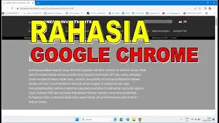 Trik Rahasia Menggunakan Google Chrome