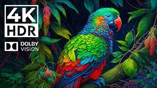 WILD LIFE DISCOVERY 4K HDR 60FPS Dolby Vision | with Catchy Cinematic Music (dynamic color)