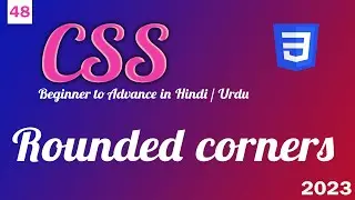 CSS rounded corner | CSS tutorial in Hindi and Urdu | do some code