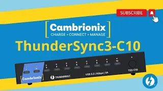 Enhance Your Connectivity with ThunderSync3 C10 | Thunderbolt 3 USB Hub