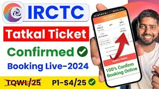 irctc tatkal ticket booking | how to book tatkal ticket in irctc | tatkal ticket booking in mobile
