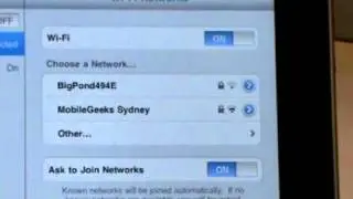 MobileGeeks How to join your iPad to Wi-Fi