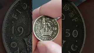 UK 1950 ONE SHILLING COIN