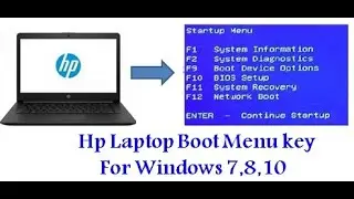 Hp laptop boot menu key and bios settings !!  How to boot hp laptop from usb!!#hplaptop