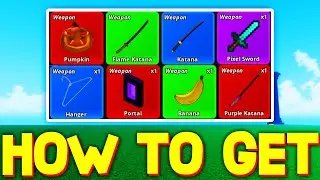 HOW TO GET ALL WEAPONS in MEME SEA! ROBLOX