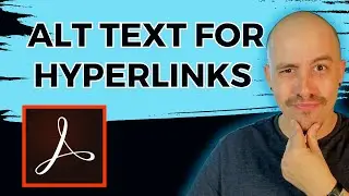 How to fix the Alt description missing for annotation all Hyperlinks at Once in Adobe Acrobat Pro DC