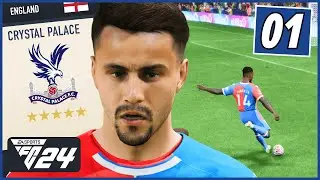 The start of a NEW ERA at Crystal Palace... Ep1 (EA FC 24 career mode)