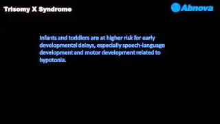 Trisomy X Syndrome