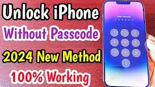 How To Unlock iPhone Without Passcode 2024 New Method | Unlock iPhone Forgot Passcode