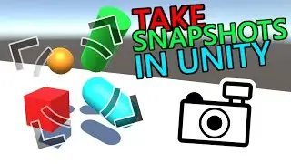 How to Take Snapshots in UNITY [C#] [Unity3D] [Convert Render Textures to Texture2Ds]