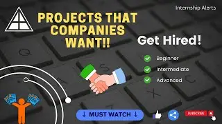 Get Hired with these Projects | MAANG Projects | Development Ideas💡| Freshers | Internship Alerts