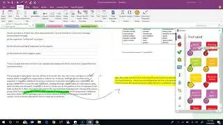 Personalising digital feedback with OneNote stickers