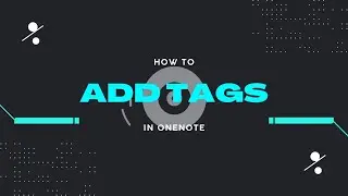 How to Add tags in Ms-OneNote - Guide to Beginners