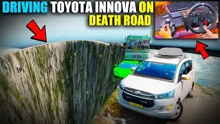 Driving Toyota Innova Crysta 2021  On Worlds Most Dangerous Road Gone Wrong With Logitech G29