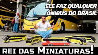 MINIATURAS DE ÔNIBUS. O SONHO DE GANHAR DINHEIRO QUE SE TRANSFORMOU EM REALIDADE. SAMBA BUS