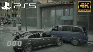 (PS5) The Matrix Awakens Car Crash Test Compilation 4k