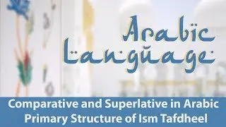 Comparative and Superlative in Arabic | Primary Structure of Ism Tafdheel | Learn Arabic Free