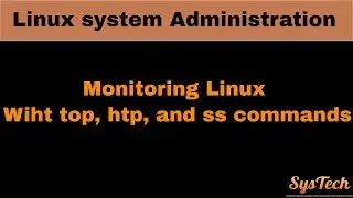 Monitoring Linux processes and sockets, SysTechs | Linux monitoring command