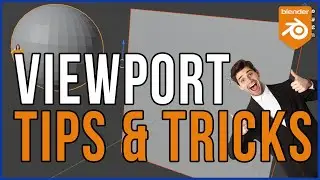 Blender Viewport tips SHIFT + B, lock view and more