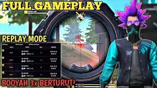 Noob Players FULL GAMEPLAY | Replay Mode - Free Fire Indonesia