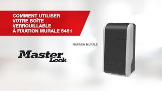 Operating the Master Lock 5481 Lock Box (French Canadian)