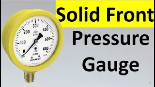 What is solid front pressure gauge as per ASME B40