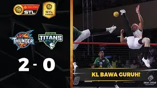 Kuala Lumpur Thunder 2-0 Melaka Titans | Emas Anuar STL 2022/23