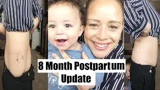 8 Month Postpartum Belly Update | Baby Update | 1st Period After Baby Born | SAHM