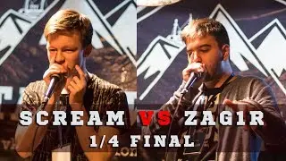 SCREAM vs ZAG1R - ASK BEATBOXER SHOWCASE BATTLE 2018 - 1/4 FINAL