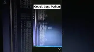 Google Logo Using Python - CodicGyan #shorts