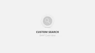 Custom Search WordPress Plugin - Brief Overview