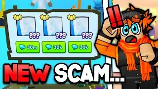 😡🤑 This *SCAMMER MADE 1.12 BILLION GEMS* From This New Scam Method In Pet Simulator 99!!