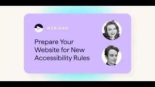 Prepare Your Website for New Accessibility Rules Webinar