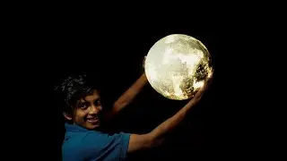 Simple moon🌕 making | ചന്ദ്രനെ കൈയിൽ കിട്ടി | moon light